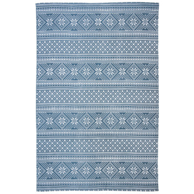 Reuben Hand Loomed Cotton Southwestern Rug