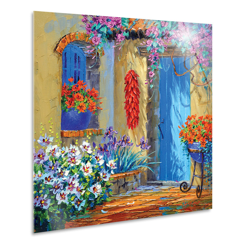Flotta Colorata by Hugh Harris - Rectangle Painting