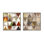 Tiles 1 & 4, Set of 2 by Marco Marella for Studio M - Framed Wall Art