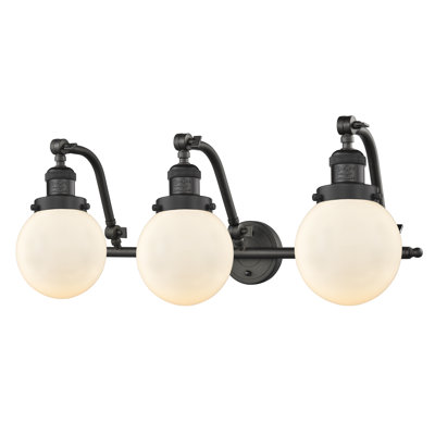 Éclairage de salle de bain à intensité variable 3 lumières Zarmayr