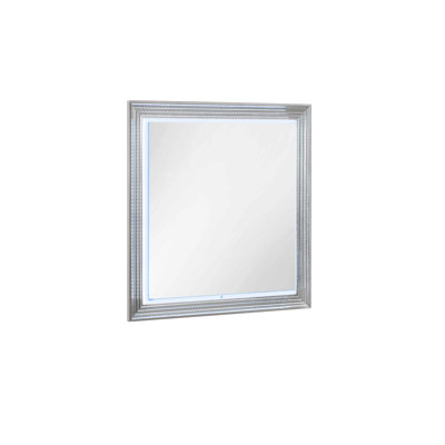 Moon White Marble Mirror With Led
