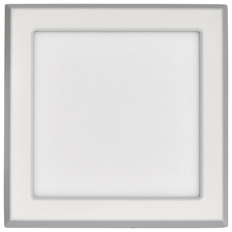 Blink Dimmable Square Flush Mount, White