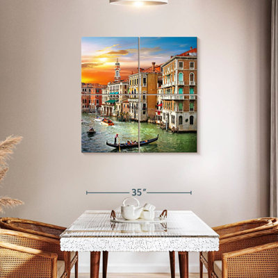 Nicci Venice Buildings And Gondolas