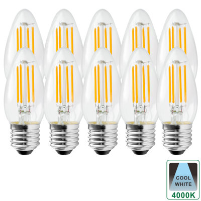 5W E27 Dimmable LED Vintage Edison Candle Light Bulb