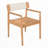 Outdoor Acacia Wood Dining Chair-2054609840