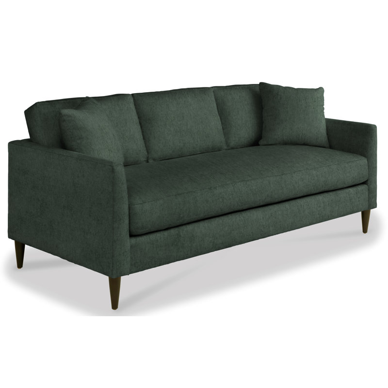 Ashbury Sofa, Emerald Polyester, Legends