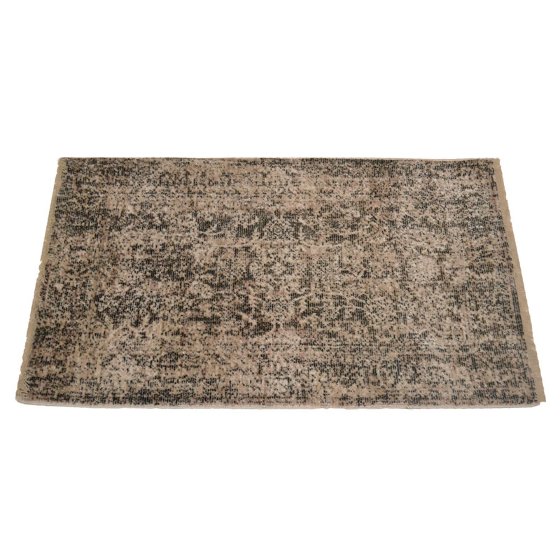 MACHINE MADE POLYESTER AREA RUGS  - Rectangle | Brown | Classic Oriental Traditional  Design, Low Pile Machine Made Area Rugs