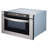 Cosmo 4 Piece Kitchen Appliance Package with French Door Refrigerator 30'' Electric Cooktop Microwave Drawer