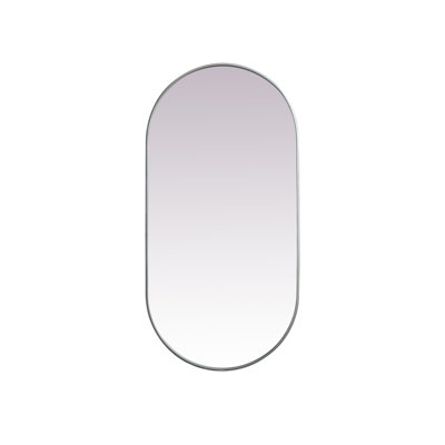 Elington Metal Oval Mirror