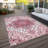Machine Washable Indoor/Outdoor Chayden ACN1036 Rug-1897383766
