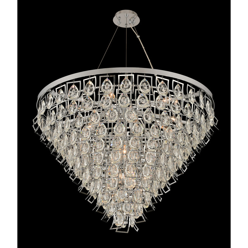 Lustre clair / chrome Carmella 15 LT Allegri, Chrome