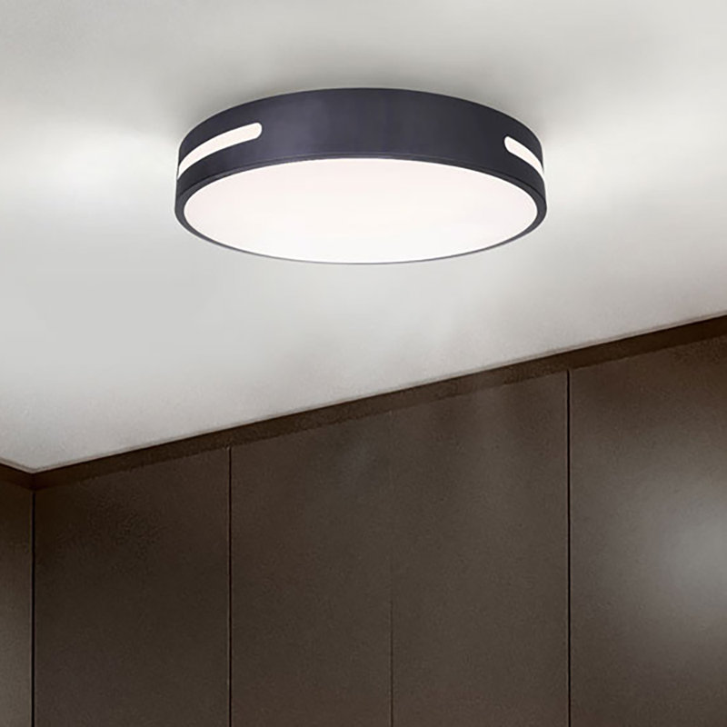 Deovian LED Flush Mount, Black