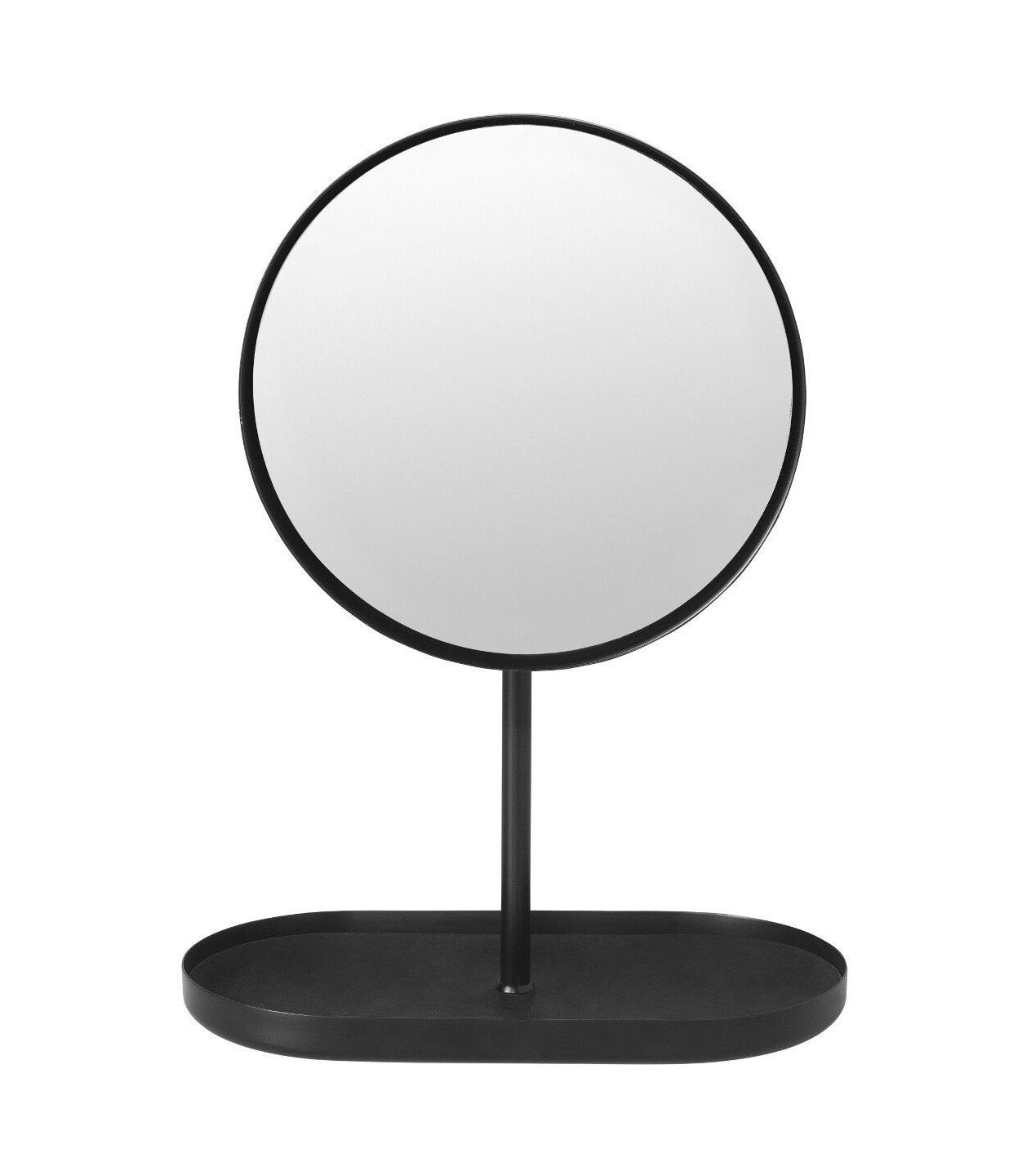 blomus Modo 8" Mirror, Black