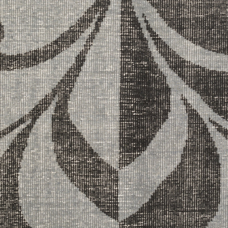 Tapis turquoise en laine Paradox, Rectangle 5 pi x 7 pi 6 po