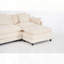 Canapé moderne en L 108 po avec repose-pieds, assise profonde en chenille 4 places, pour le confort du salon, de la chambre à coucher et de l’appartement-971638675