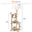 Tena 124 cm H Cat Tree / Condo-250782290
