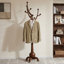 Janiya 8-Hook Solid Wood Freestanding Coat Rack-33000194