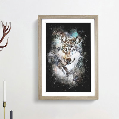 Wolf - Framed Print