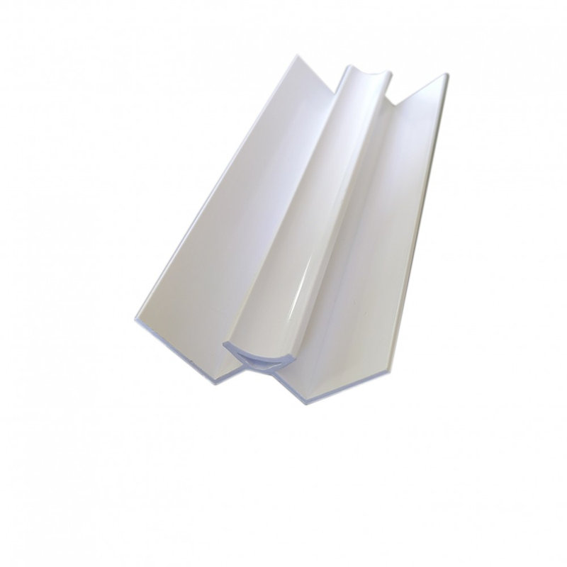 94.5'' L PVC Corner Moulding for 10 mm Shower Panels, White