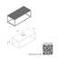 Servin Frame Coffee Table-445273612
