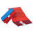 2" Angels 4 Section Folding Rest Nap Mat - 5 count - Red/Blue-18309299