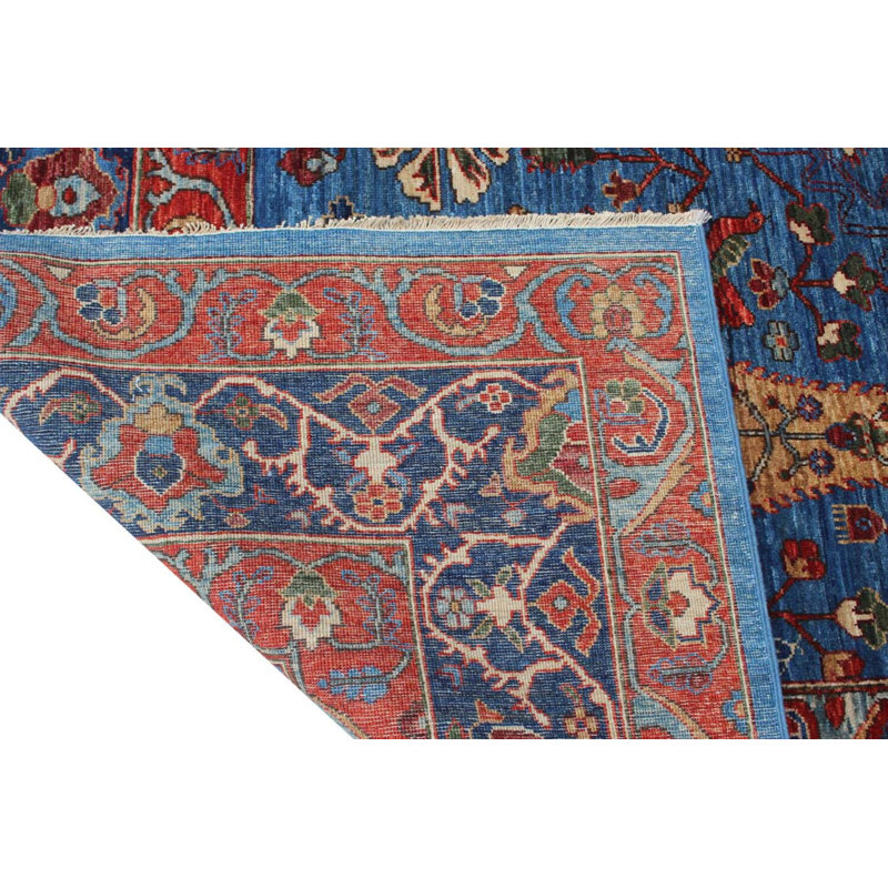 Transitional Hand Knotted Wool Oriental Area Rug