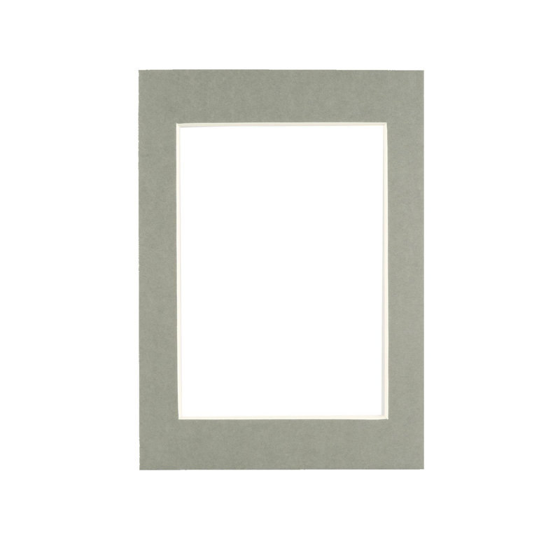 Nicola Spring - Picture Mount, 25cm H x 20cm W x 0.5cm D, Grey