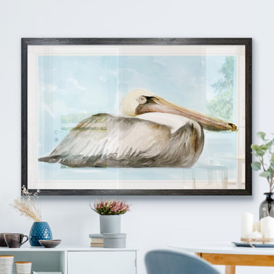 " Soft Brown Pelican I " by Paul Cezanne