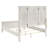Queen Panel Bed with Structured Headboard