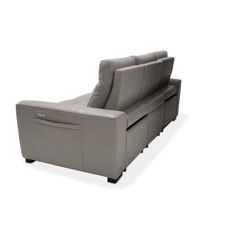 Mia Bella 89.5'' Rolled Arm Reclining Loveseat