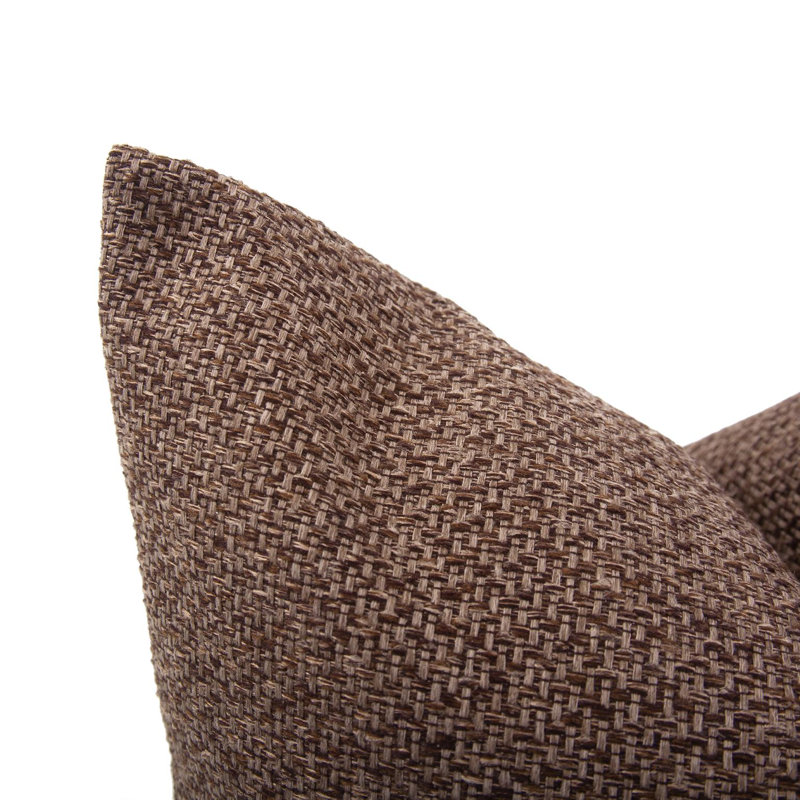 Coussin décoratif, Indigo de Panama, 24 po x 24 po, Polyester/ Bourre en polyester