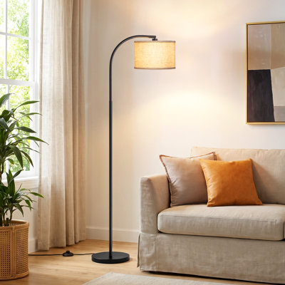 Lampe sur pied arquée 63 po Kjeld