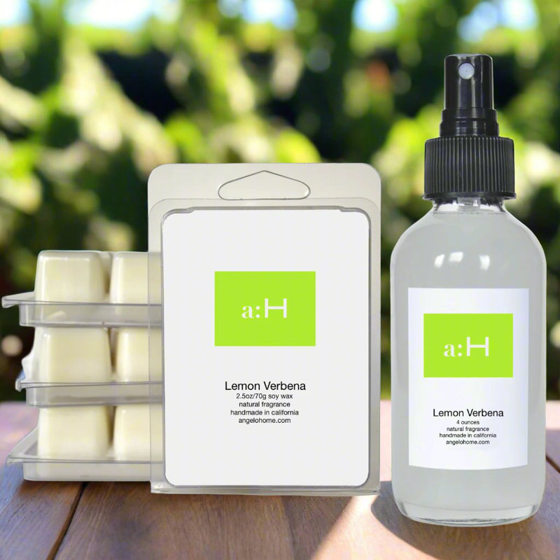 A: H Bougie citron verveine