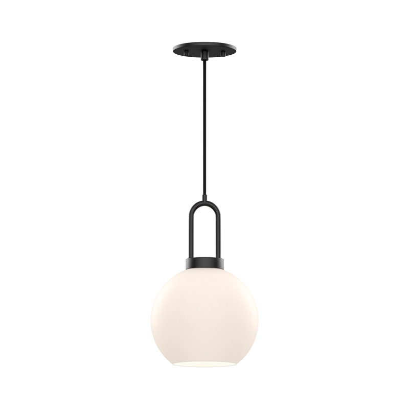 Soji 1 - Light Single Pendant, 15" H x 7.88" W x 7.88" D, Matte Black