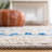 Endri Hand Woven Cotton Striped Rug-1040012906