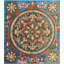 Cinq mandalas Thangka (Thangka sans brocart)