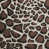 Girafe brun noir