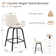 Bybee Dennis Swivel 26'' Counter Stool