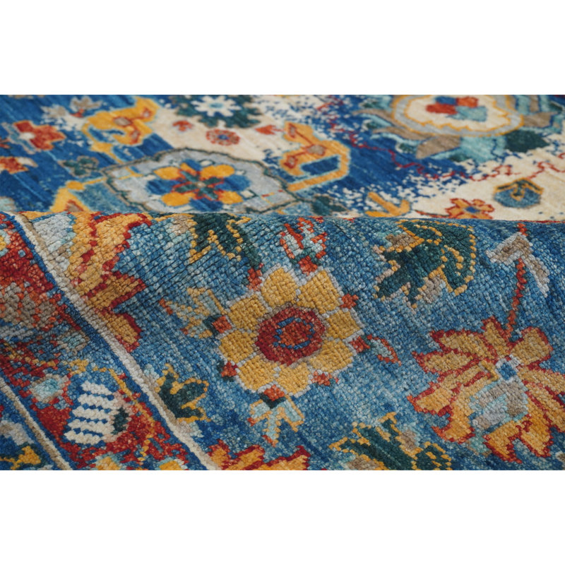 Handmade Wool Oriental Area Rug