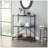 Hand-Brushed 3-Tier Console Table