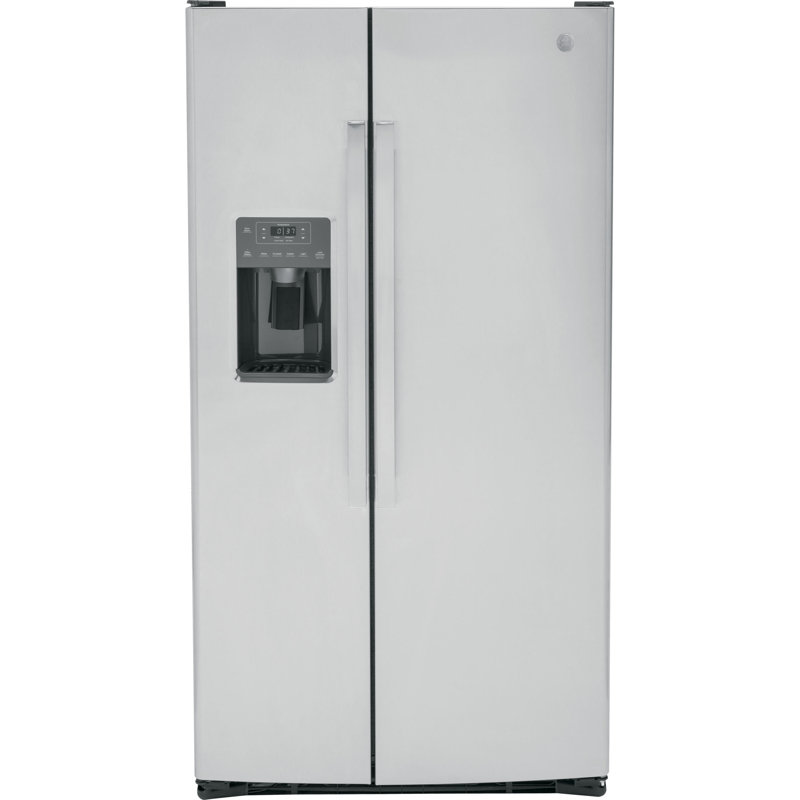 GE 36" Side By Side 25.3 cu. ft. Refrigerator, Stainless Steel