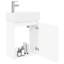 Single Bathroom Vanity with Ceramic Basin-1375706103