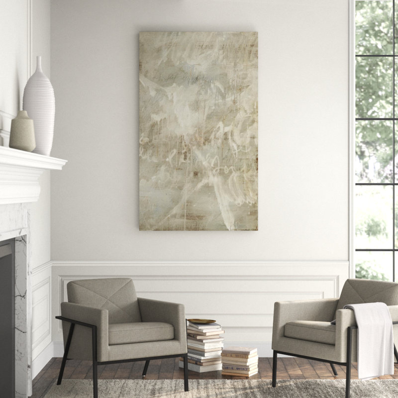 Into The Light Painting by Sarah Atkinson, Glass Coat, 67" H x 40" W