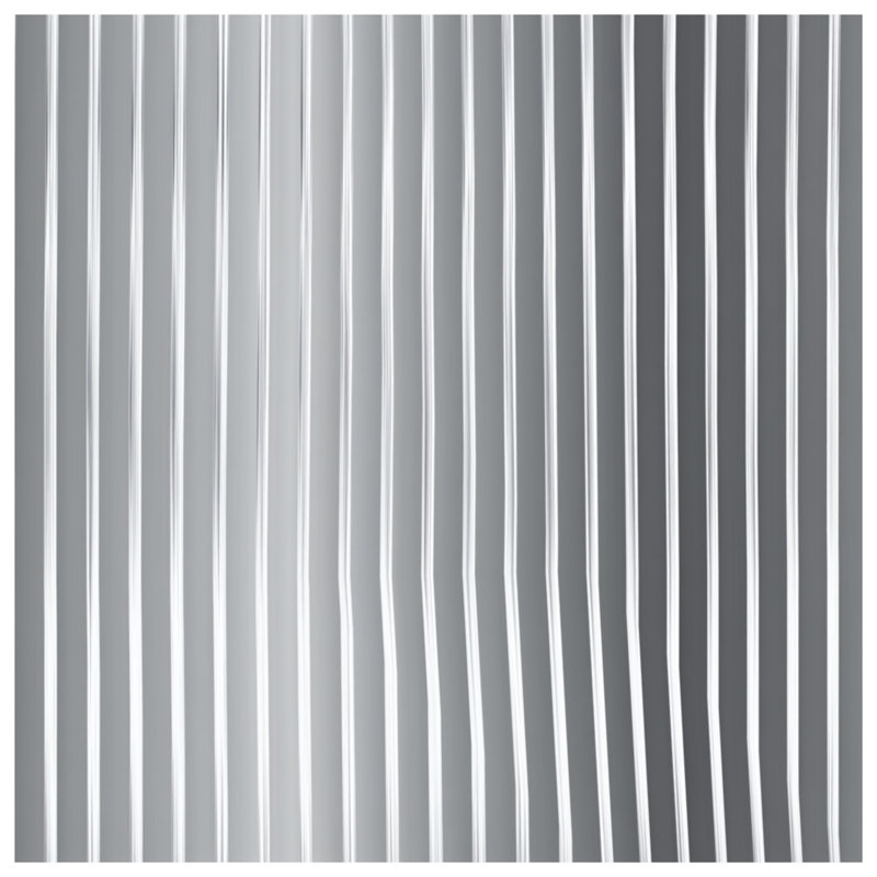Tapisserie murale à rayures noires et blanches, 104in H x88 with 4 Grommets