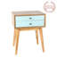 45.7cm W Solid Wood Bedside Table-270318982