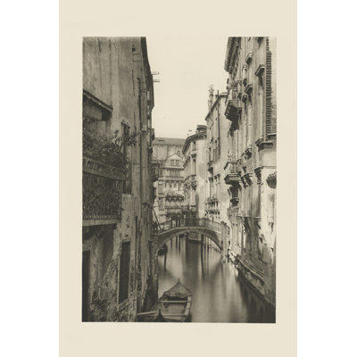 Vintage Views of Venice IV by Ferdinand Ongania - Photograph Print