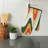 Abstract Revival Oven Mitt Cotton Twill