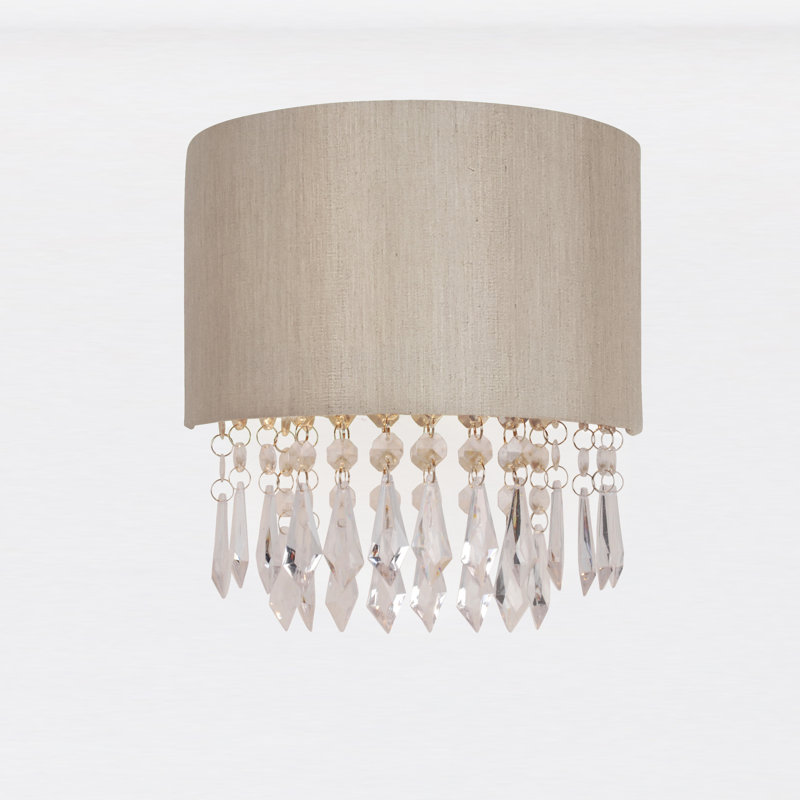 Lilliana Flush Mounted Sconce, Soft Gold