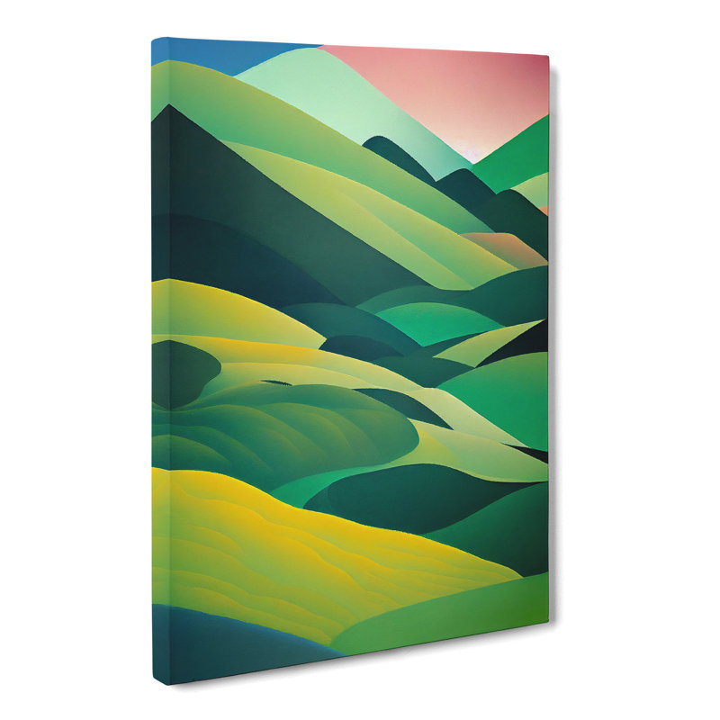 Devers Spring Landscape View Vol.2 - Wrapped Canvas, 50cm H x 35cm W x 3cm D