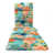 Green Orange Teal Floral selected